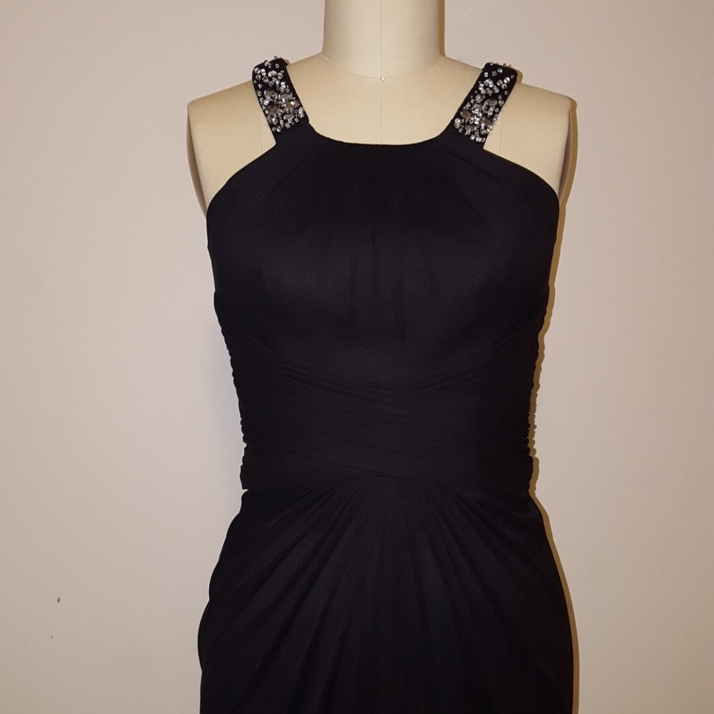 Floor length bride's maid gown